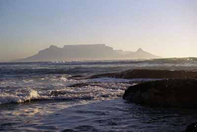 Summer evening from Bloubergstrand
